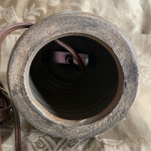 Vintage Pottery Jug Lamp – Possibly Westerwald Pottery - Picture 4 of 8